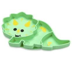 Plato de Silicona con Ventosa Dinosaurio