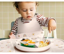 Plato Infantil Compartimentos Mio Forest Friends
