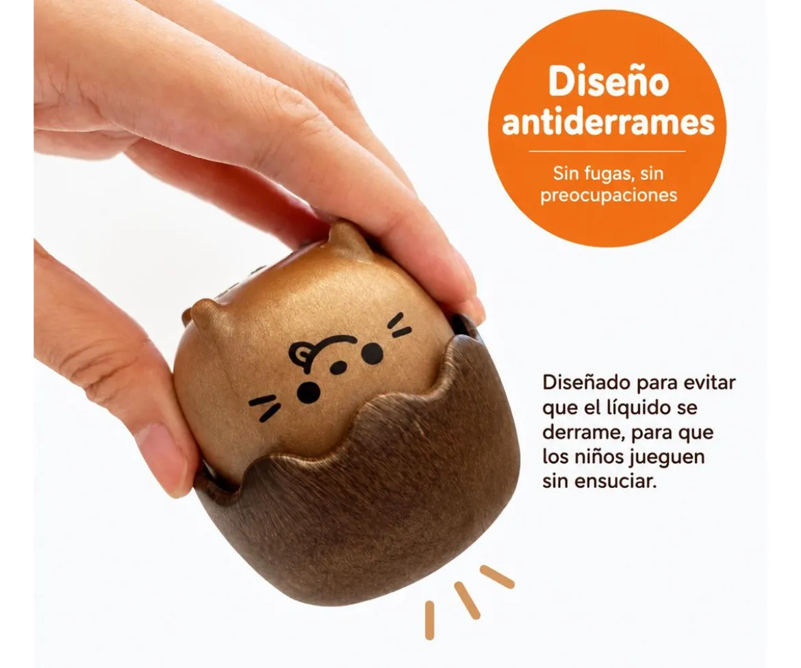 Pompero Antiderrames Mother's Corn Woody Bubble Play