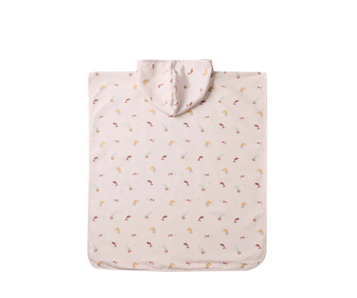 Poncho de Playa Mermaid Cats