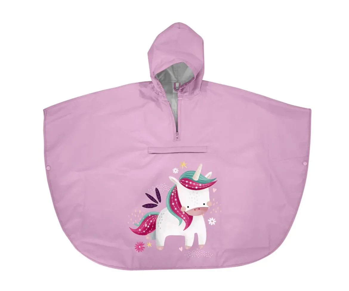 Poncho Impermeable Unicornio
