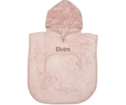 Poncho Timboo Misty Rose Personalizable