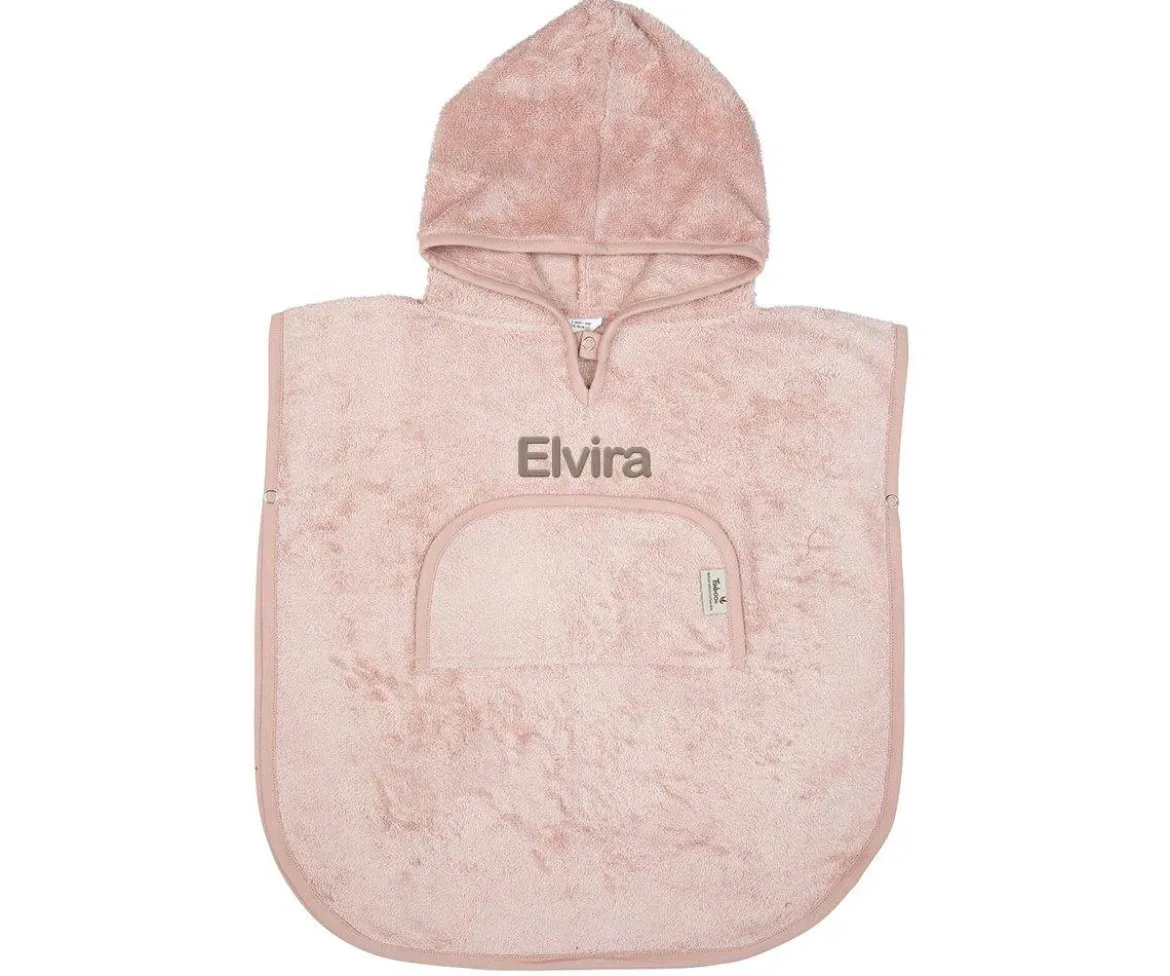 Poncho Timboo Misty Rose Personalizable
