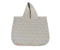 Poncho Toalla Summer Flowers Personalizable