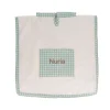 Poncho Vichy Verde Personalizable