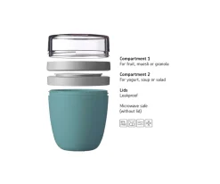 Porta Alimentos Ellipse Nordic Blue