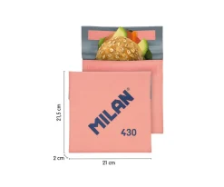 Porta Alimentos Snack Colección 430 Since 1918 Rosa