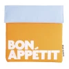 Porta Alimentos Snack Naranja Antimanchas Bon Appétit