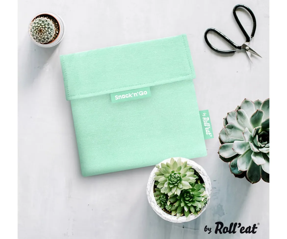 Porta Alimentos Snack n'Go Eco Menta