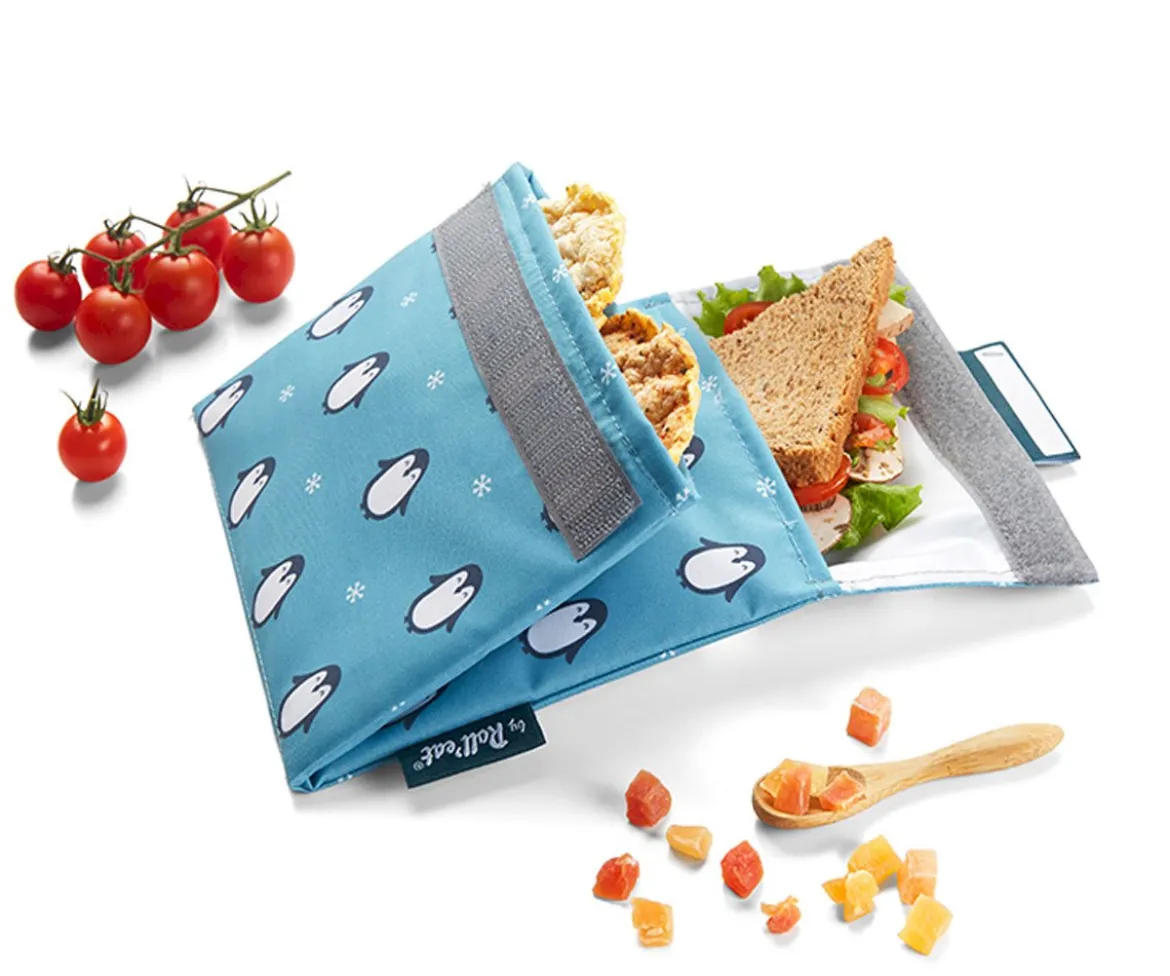 Porta Alimentos Snack n'Go Pingüinos