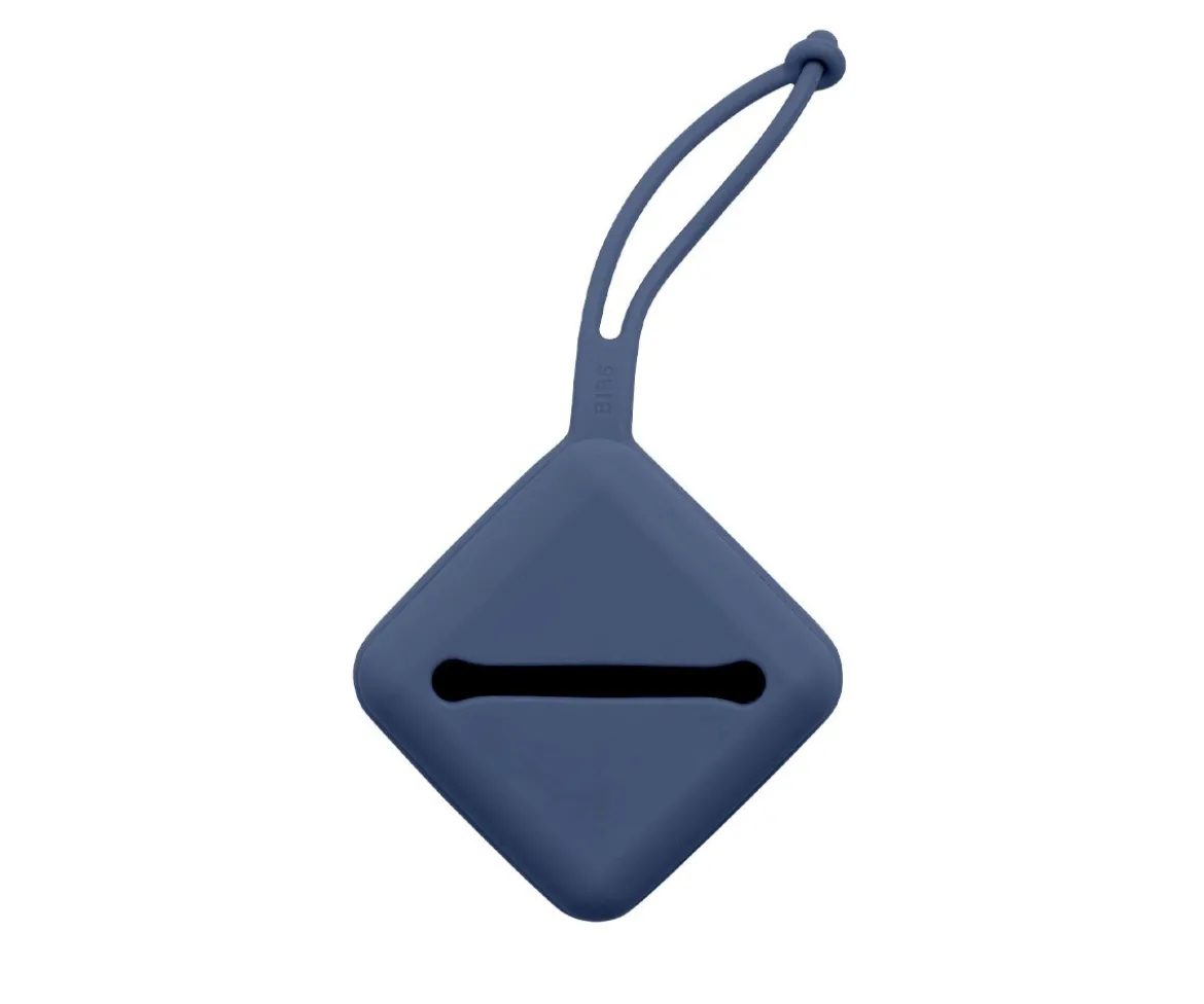 Portachupetes Case BIBS Steel Blue