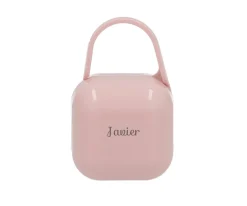 Portachupetes Square Personalizado Blush