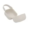 Portachupetes Square Personalizado Gris