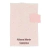 Portadocumentos Rainbow Dots Rosa Personalizable