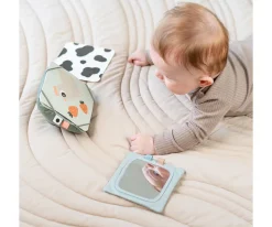 Porta Tarjetas con Espejo Tiny Farm Green