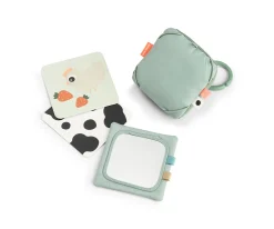 Porta Tarjetas con Espejo Tiny Farm Green