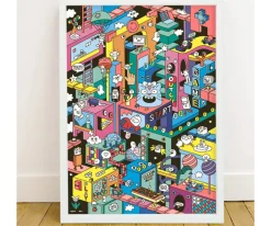 Poster XL Omy Video Game + Pegatinas