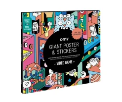 Poster XL Omy Video Game + Pegatinas