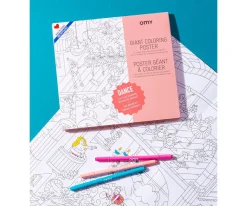 Póster XL Omy Dance para Colorear