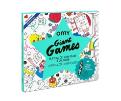 Póster XL Omy Games + Lápiz de Colores