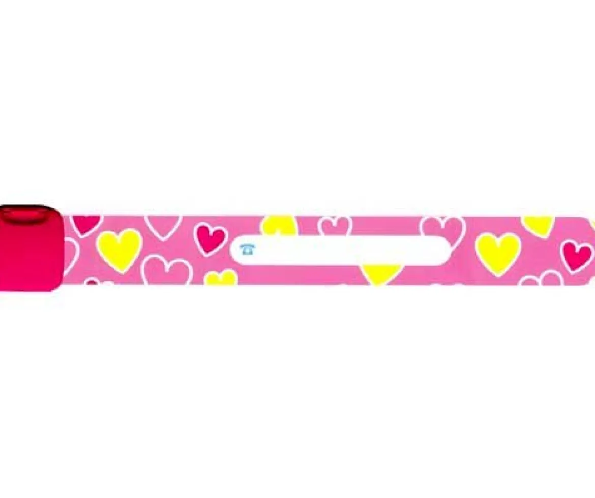 Pulsera Identificativa Infoband Corazones