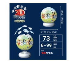 Puzzle Ball 3D Nightlight Bluey