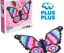 Puzzle con Números Mariposa