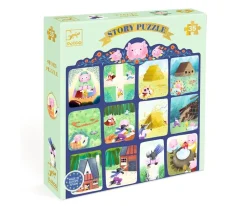 Puzzle Cuento Los 3 Cerditos