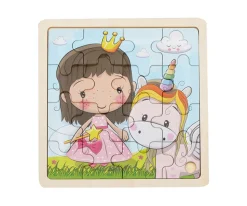 Puzzle de Madera Cuadrado Lillie & Ellie