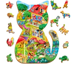 Puzzle de Madera Mascotas
