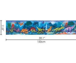 Puzzle Dinosaurios Fluorescente
