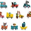 Puzzle Dúo Coches de Carrera