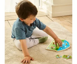 Puzzle Encajable de Madera Peppa Pig