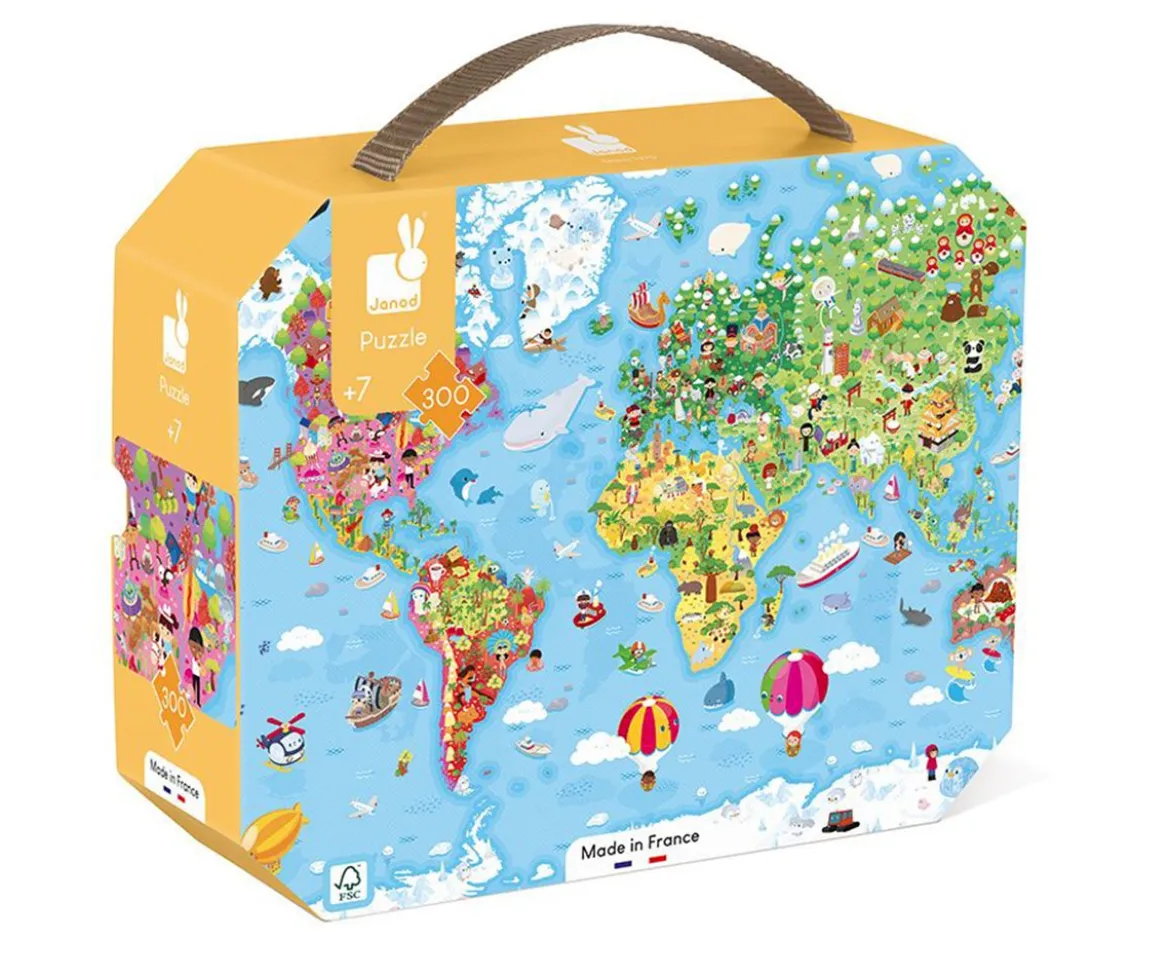 Puzzle Gigante del Mundo 300 Piezas