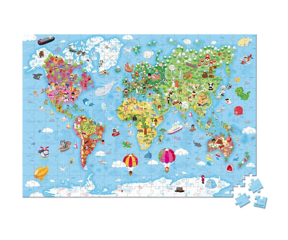 Puzzle Gigante del Mundo 300 Piezas