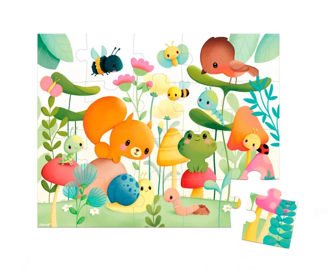 Puzzle Imágenes del Jardín 20 Piezas