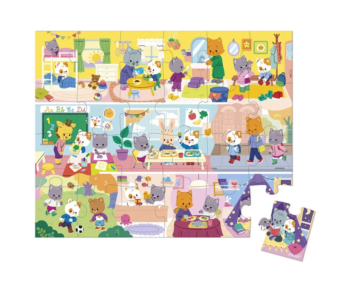 Puzzle Las Rutinas 24 Piezas