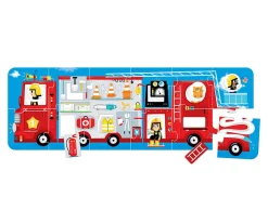 Puzzle Mix and Match Fire Truck