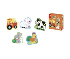 5 Puzzles Evolutivos La Granja