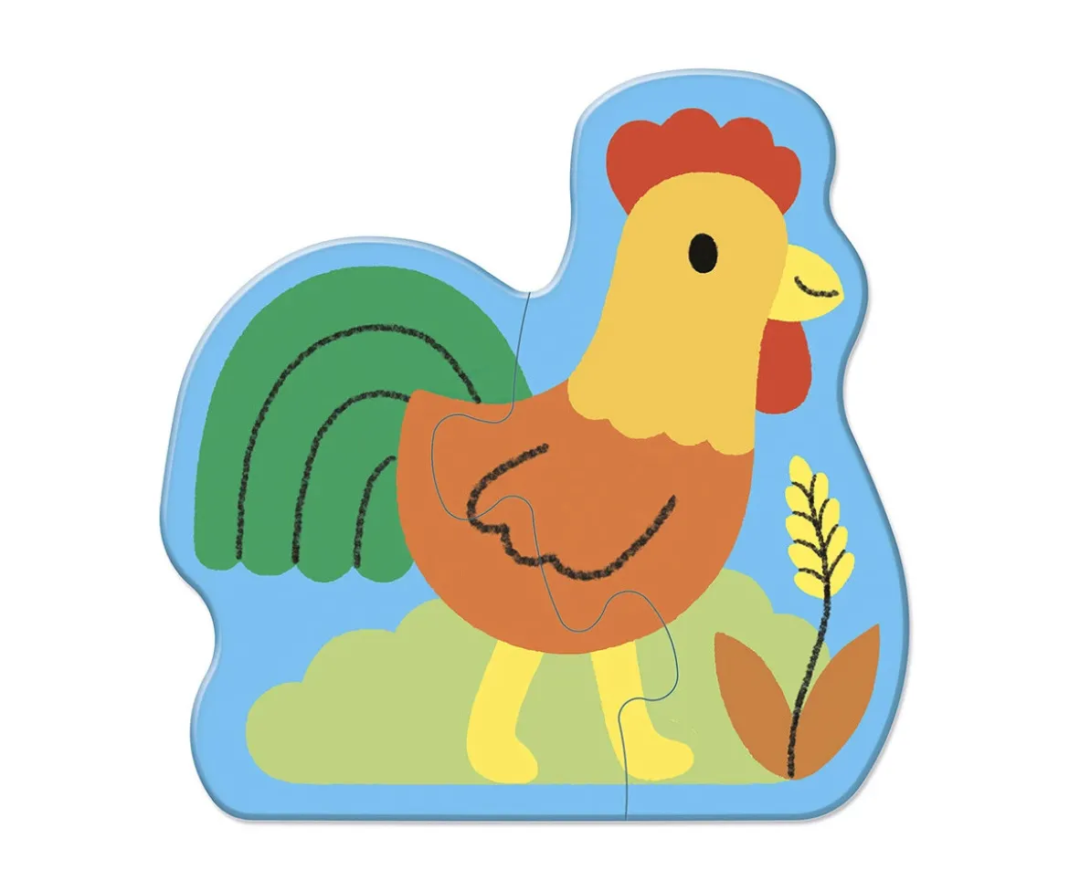 5 Puzzles Evolutivos La Granja