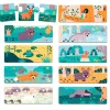 Puzzles Huellas de Animales