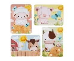 4 Puzzles Touch & Feel Granja
