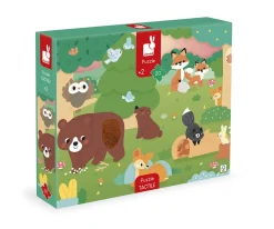 Puzzle Táctil El Bosque 20 Piezas