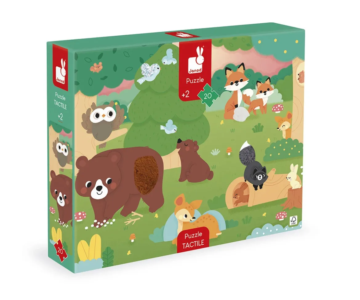 Puzzle Táctil El Bosque 20 Piezas
