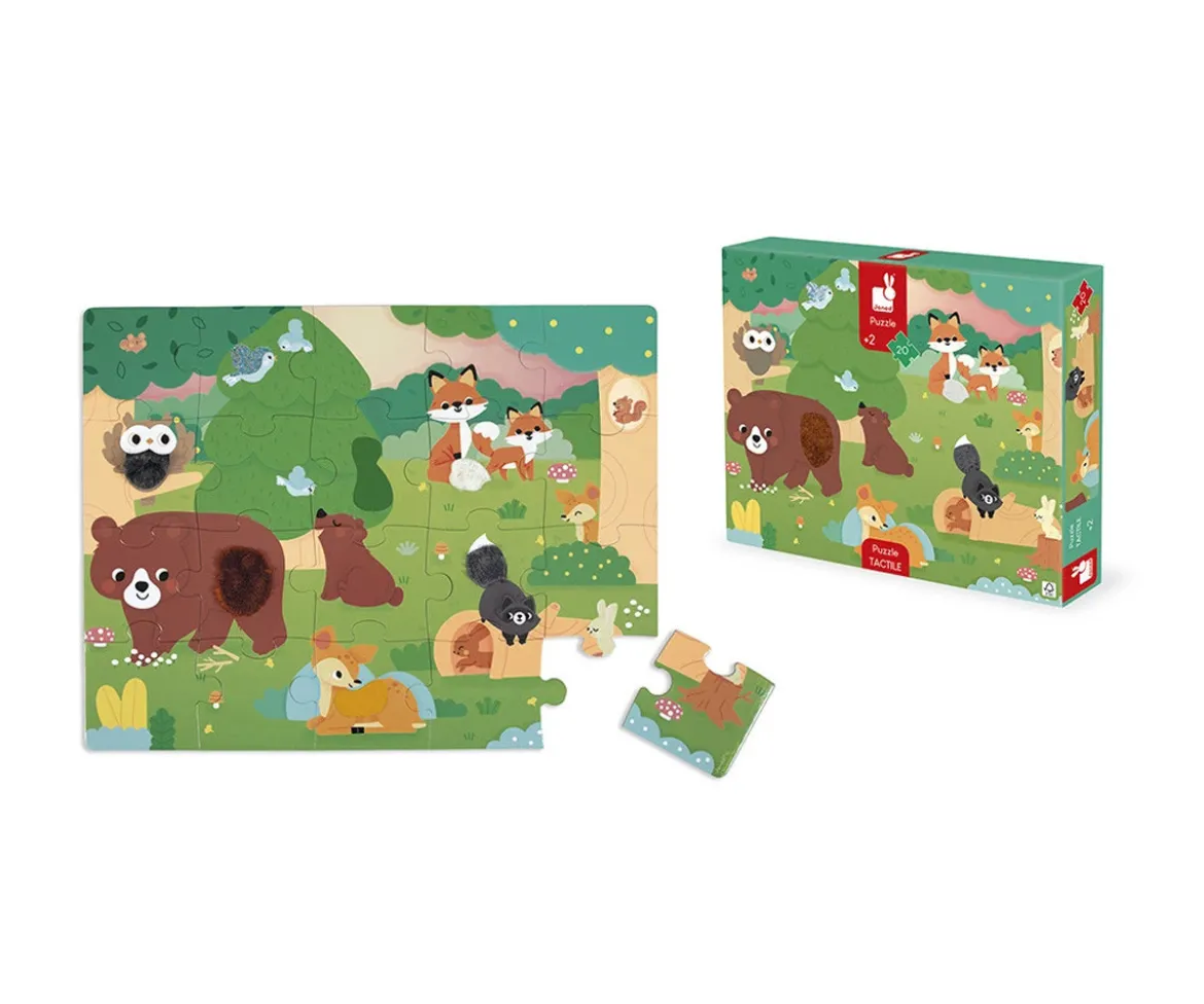 Puzzle Táctil El Bosque 20 Piezas