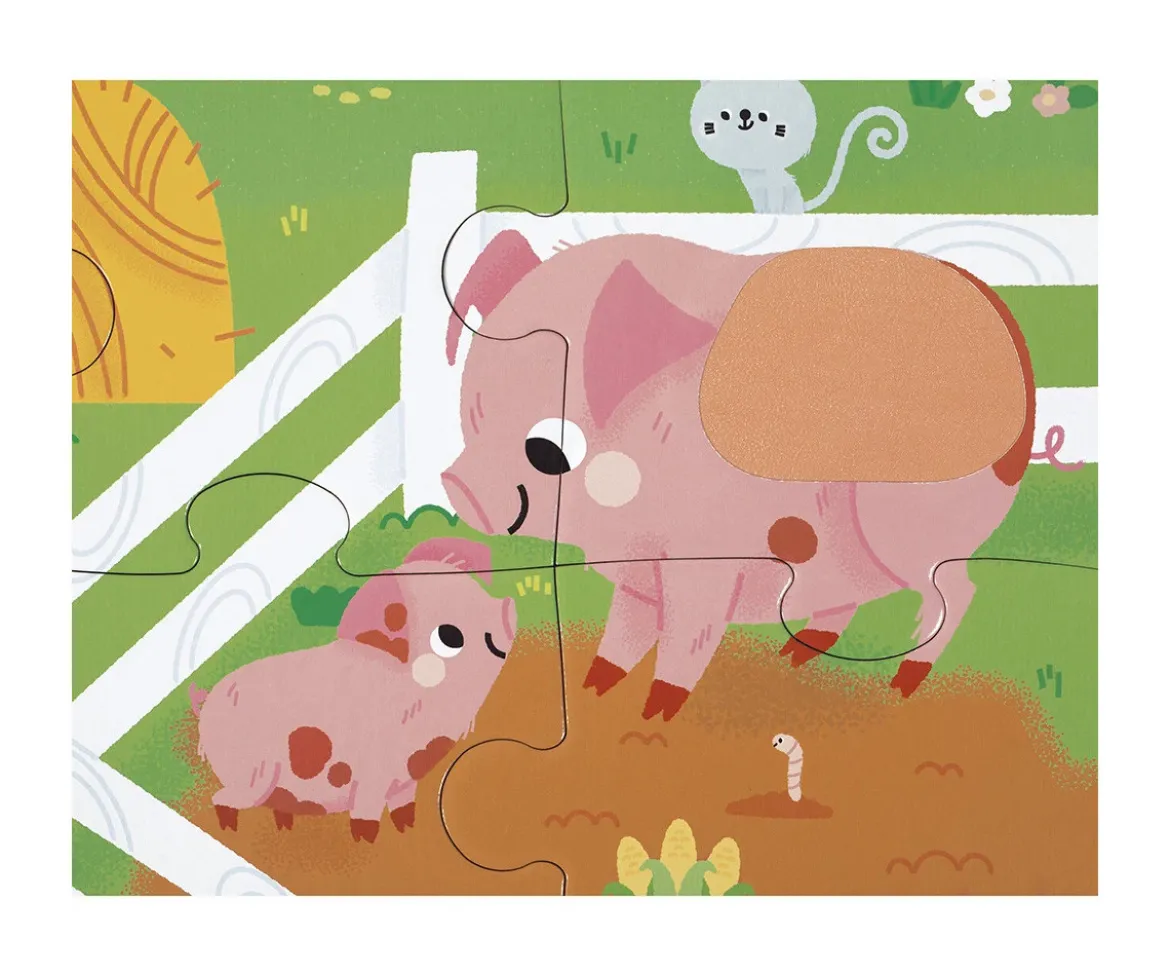 Puzzle Táctil La Granja 20 Piezas
