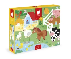 Puzzle Táctil La Granja 20 Piezas