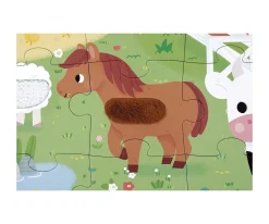 Puzzle Táctil La Granja 20 Piezas