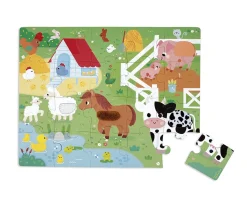 Puzzle Táctil La Granja 20 Piezas