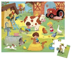 Puzzle Un Día En La Granja 24 Piezas